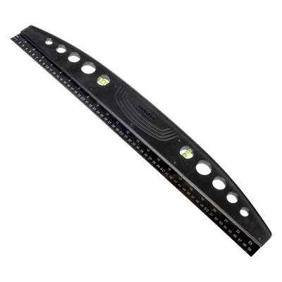 Paperhanging tearing ruler with level - Anza