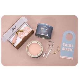 [PEHJ - PE128] Old Rose-handle box (PE128) - Peintagone x Hello Jacques