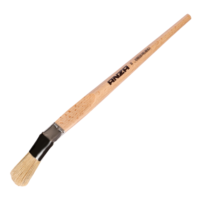 White Angled Fitch Brush Anza Peintagone